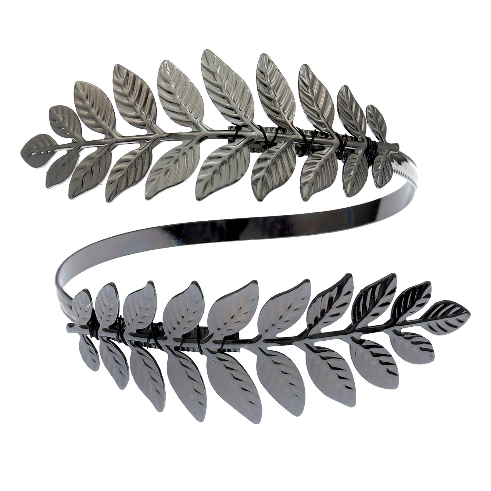 RechicGu Leaf Tree Bracelet - Greek Roman Laurel Arm Cuff Bangle for Women, Elegant Armband for Christmas, Festival, Bridal & Special Occasions | Perfect for Weddings, Parties and Boho Fashion Accessories