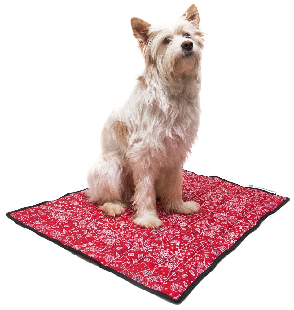 Aqua Coolkeeper Cooling Mat for Dogs & Pets - Self Cooling Gel Pad for Hot Weather - Perfect for Outdoor, Travel, and Home Use