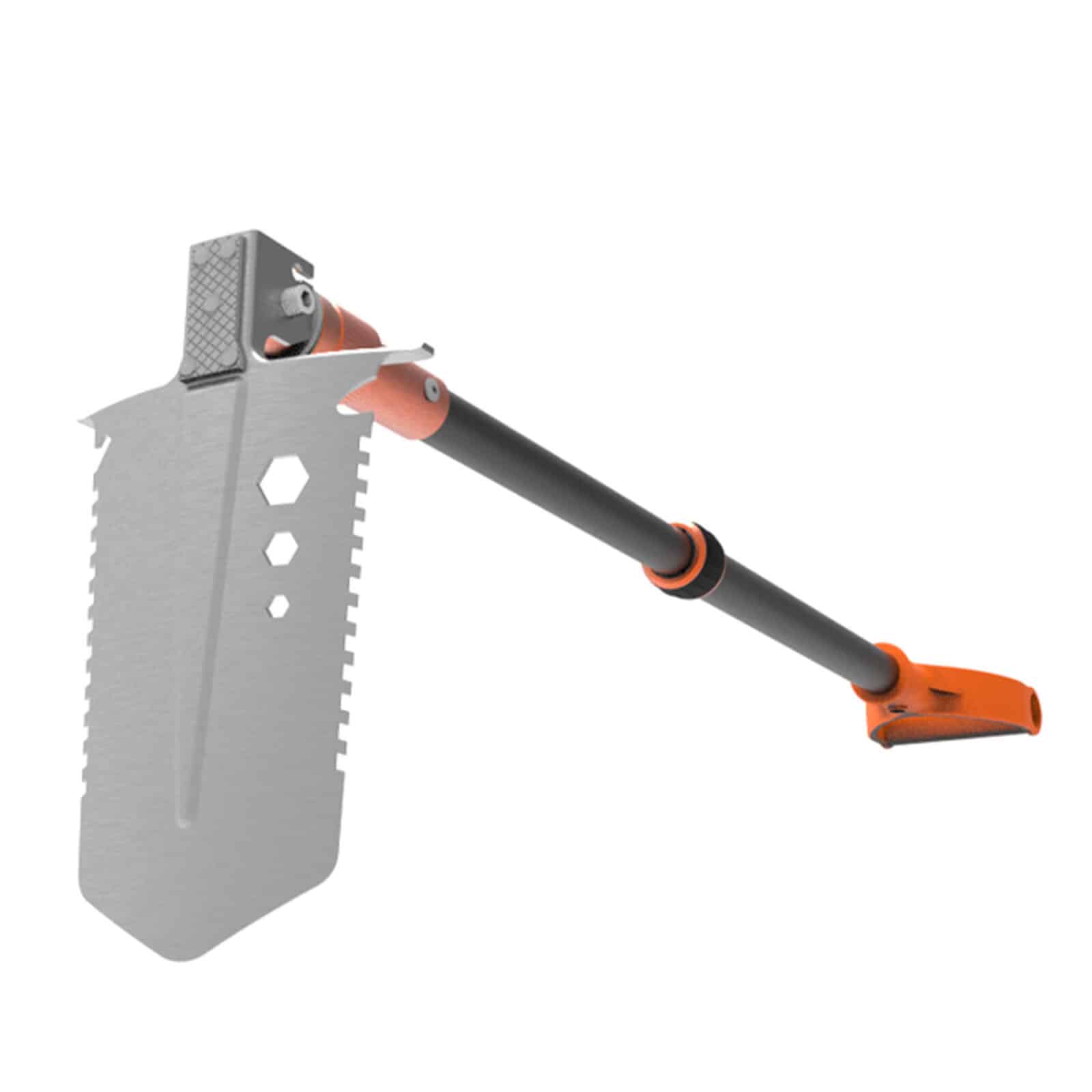 Quest Metal Detectors Spade - Professional Metal Detecting Shovel for Treasure Hunting, Gold Prospecting & Outdoor Adventures