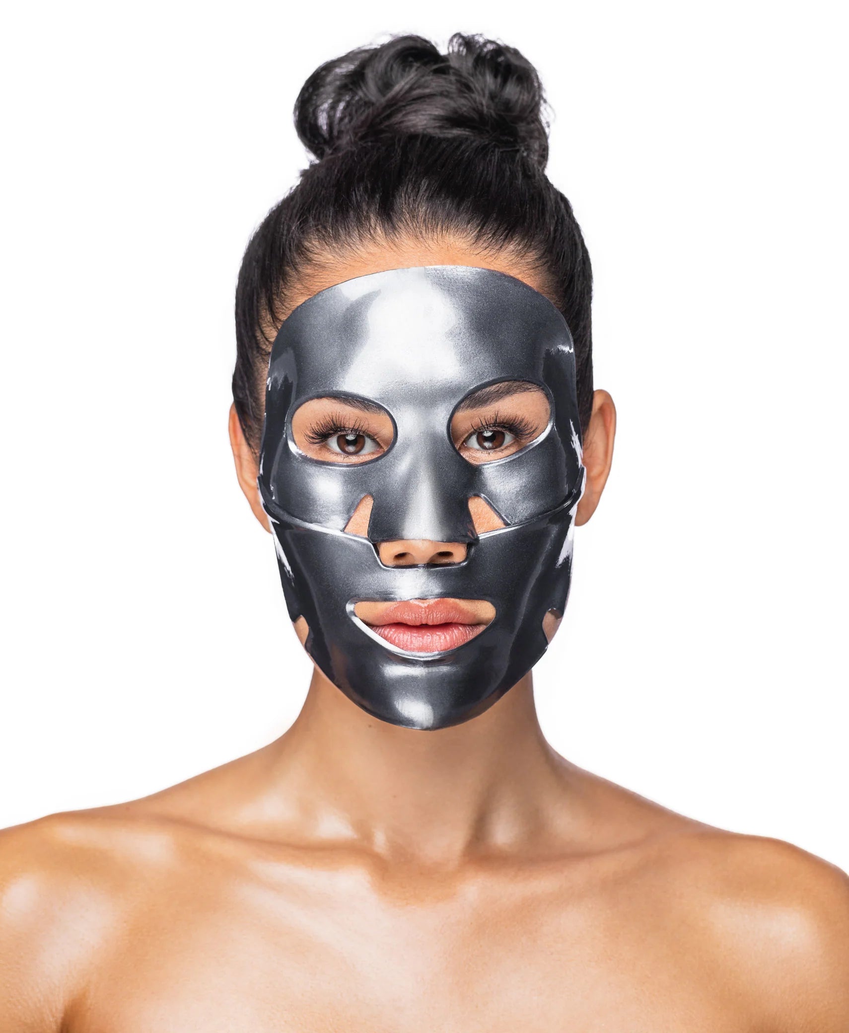 KNESKO Black Pearl Detox Collagen Face Mask - Single Pack | Hydrating & Anti-Aging Sheet Mask for Glowing Skin | Perfect for Spa Night, Self-Care Routine & Gift Giving