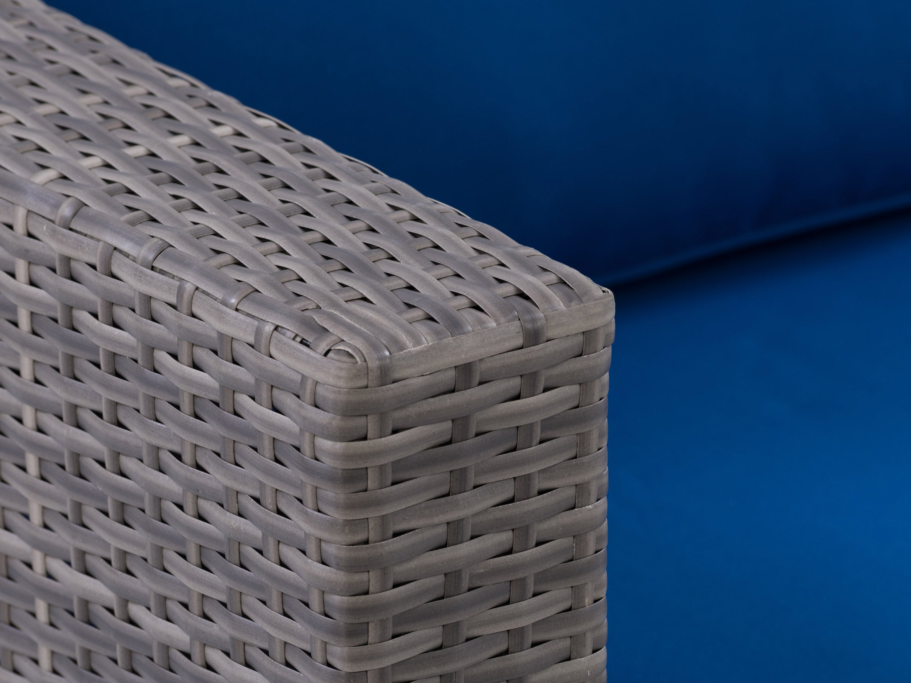 Wicker Armchair for Sale - Modern Rattan Lounge Chair with Cushion - Perfect for Living Room, Patio, or Sunroom Decor