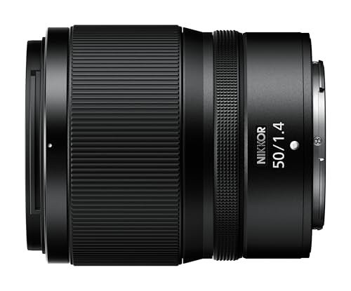 Nikon NIKKOR Z 50mm f/1.4 Lens - Premium Fast Prime Lens for Z-Mount Cameras | Perfect for Portrait, Low Light & Street Photography