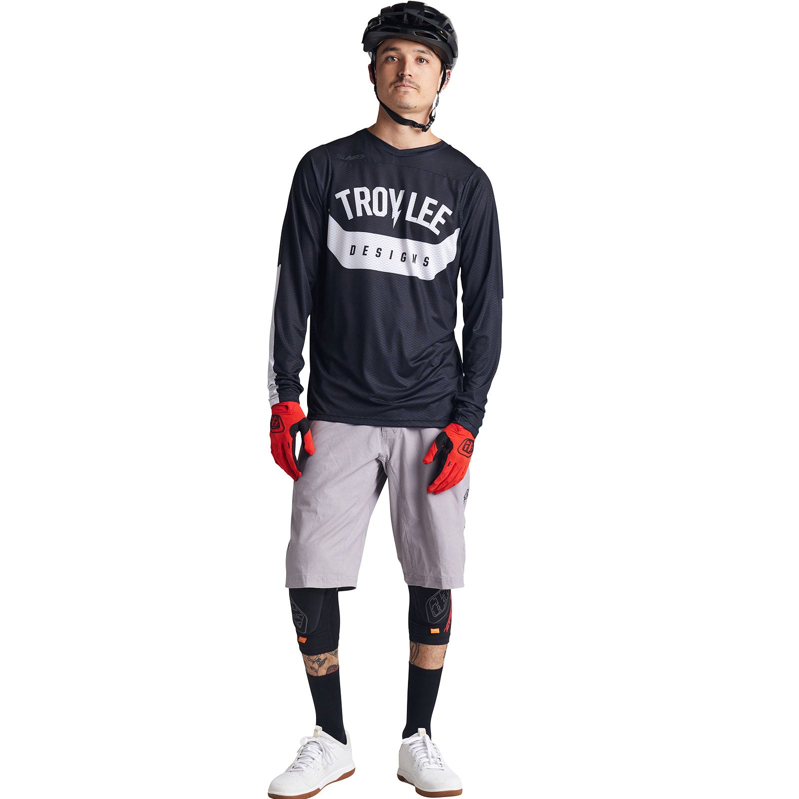 Skyline Air LS Jersey Aircore Black - Lightweight Breathable Men's Running Shirt for Gym Workouts & Outdoor Sports