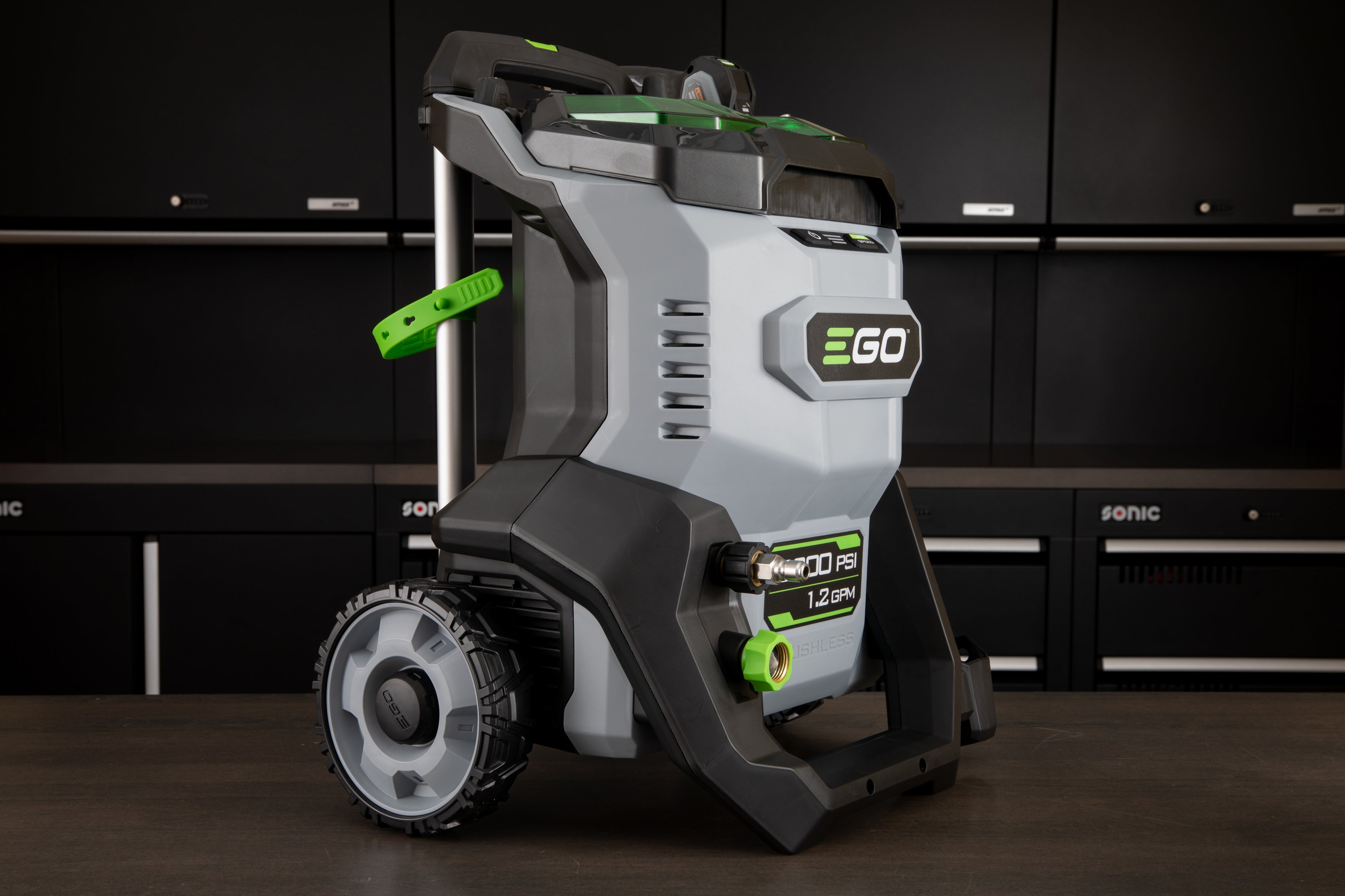 EGO 56V Cordless Pressure Washer - 2000 PSI High Power Electric Pressure Cleaner for Home, Cars & Outdoor Cleaning - Ideal for Driveways, Patios & Deck Washing