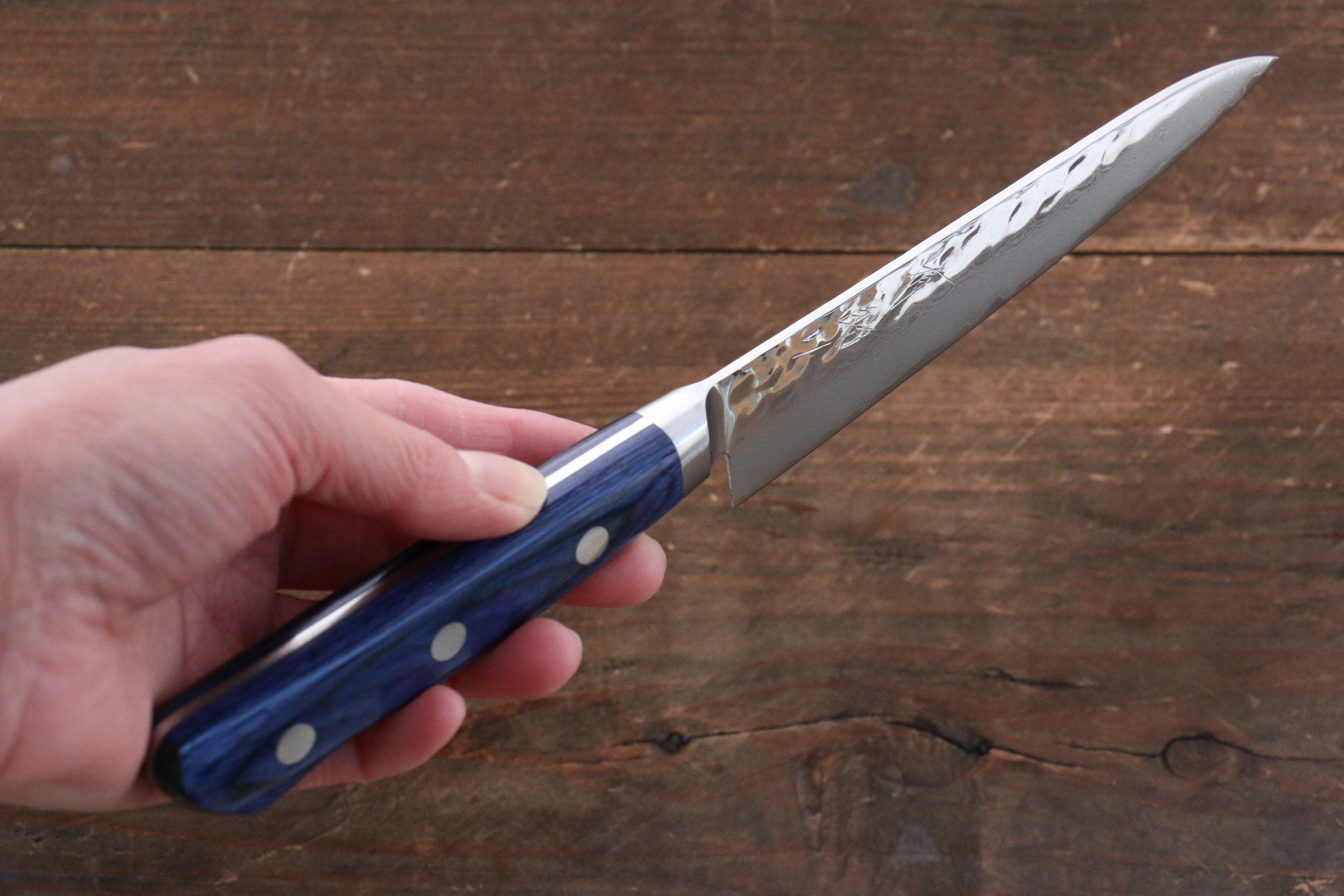 Seisuke Seiun VG10 33-Layer Damascus Petty Utility Knife 5.3