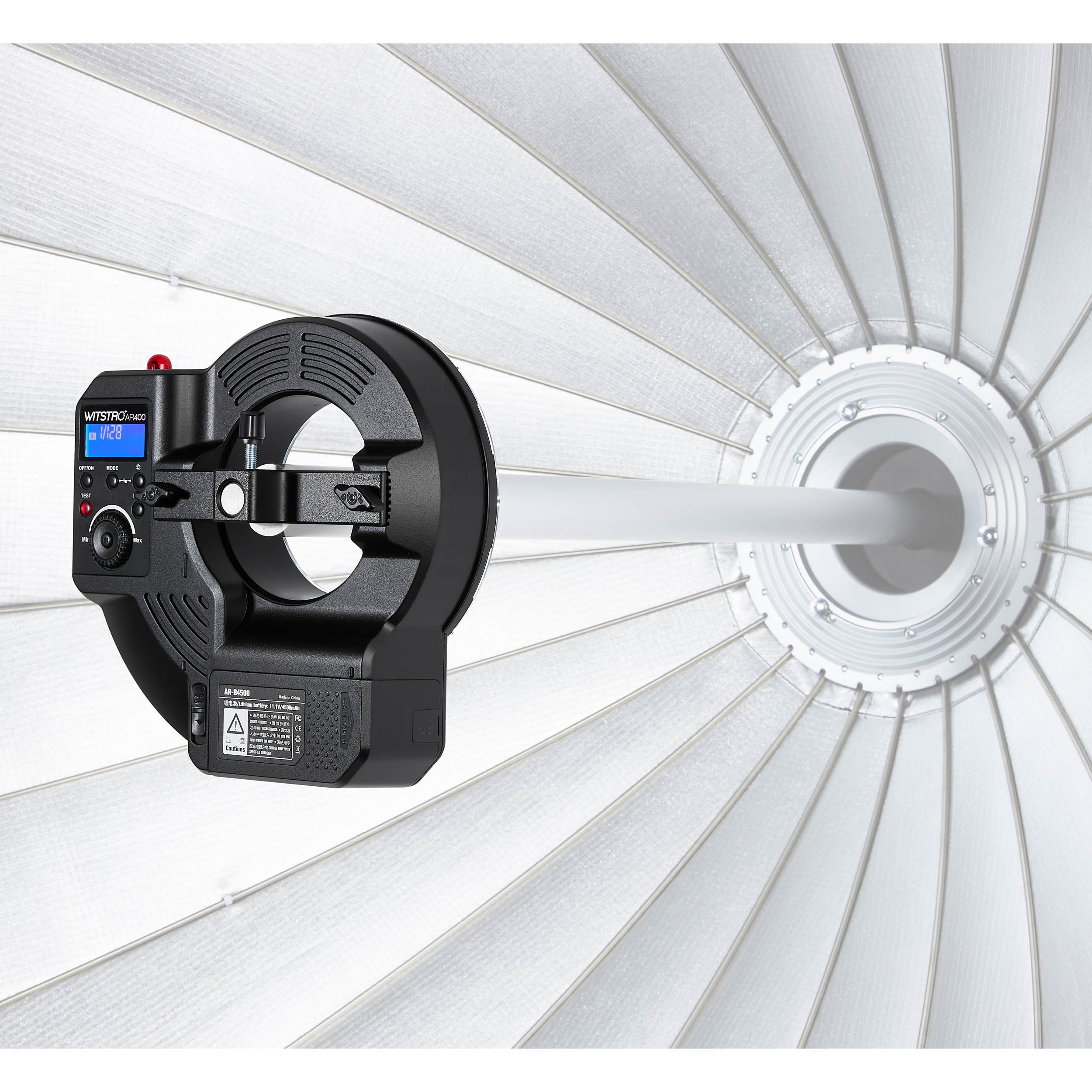 Godox MB-01 AR400/RIKO400 Ring Flash Mounting Bracket for Parabolic Reflectors - Compatible with Godox Studio Lights - Perfect for Portrait, Fashion & Product Photography