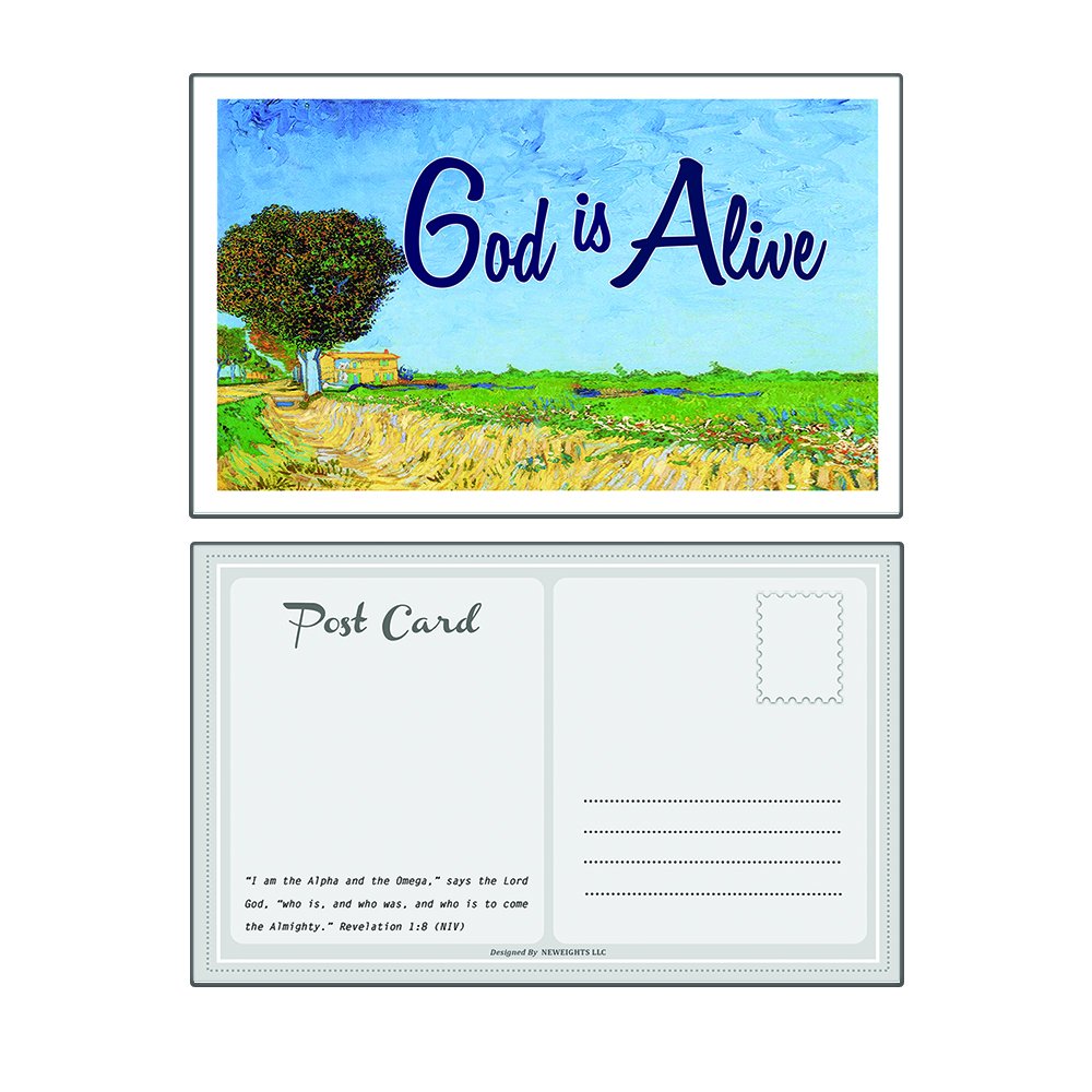 Christian Inspirational Bible Verse Postcards (30-Pack) - How Great is Our God Theme - Scripture Prayer Cards - War Room Decor - Perfect for Bible Study, Church Events & Spiritual Encouragement Gifts