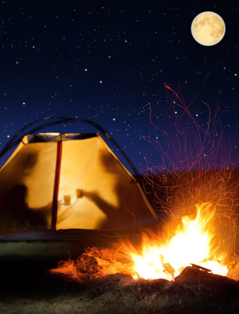 Funny Camping Hoodie for Women - 'Camping Is In Tents' Saying - Perfect Gift for Outdoor Enthusiasts & Nature Lovers - Great for Hiking, Backpacking & Campfire Nights