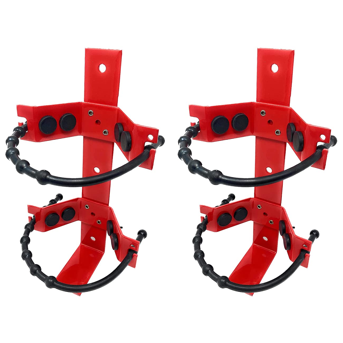 Heavy Duty Fire Extinguisher Mounting Bracket - Universal Wall Mount for 2.5lb & 5lb Extinguishers - Secure Fit for Cars, Trucks, Boats, RVs & Off-Road Vehicles - Compatible with Kidde, Amerex & Most Brands (2-Pack) - Perfect for Emergency Safety in Garages, Workshops & Adventure Vehicles
