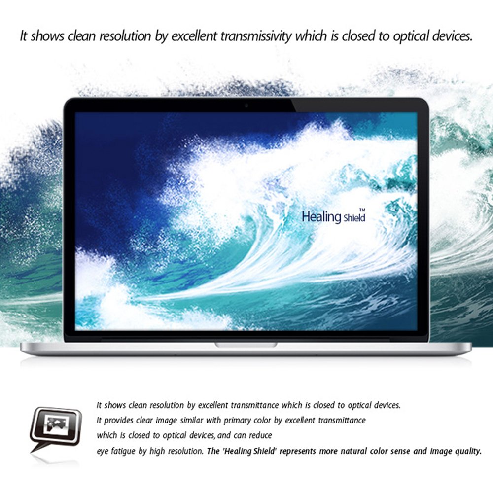 Premium Oleophobic LCD Screen Protector for MacBook Pro 15