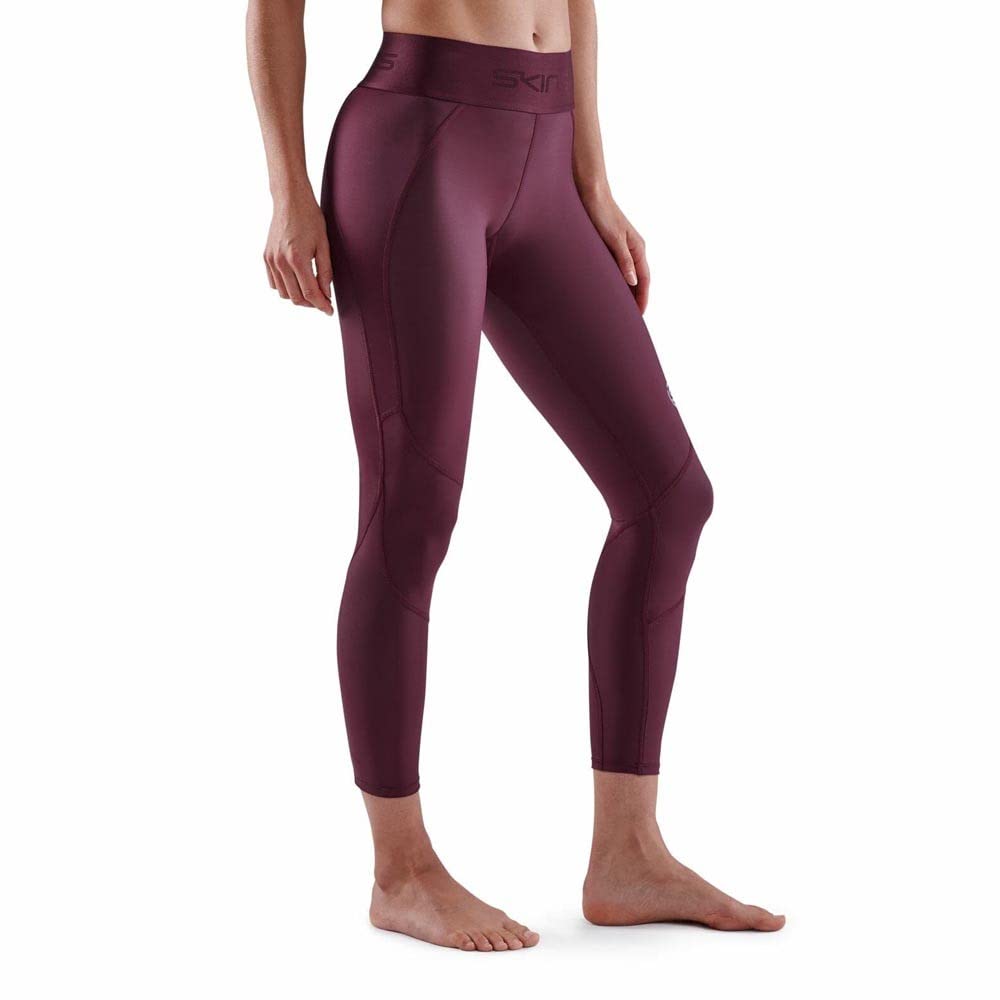 Women's Series-3 Compression 7/8 Tights - High Performance Workout Leggings for Running, Yoga & Gym - Moisture Wicking & Breathable Activewear