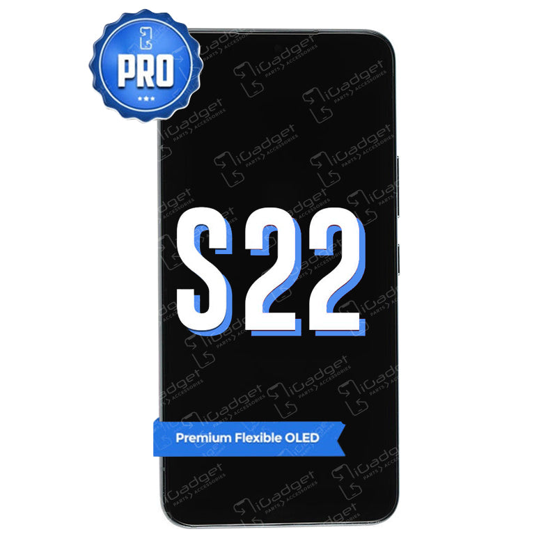Original Samsung S22 OLED Screen Replacement with OEM IC - High-Quality Display Repair Kit for DIY Smartphone Fix | Perfect for Cracked or Damaged Screens