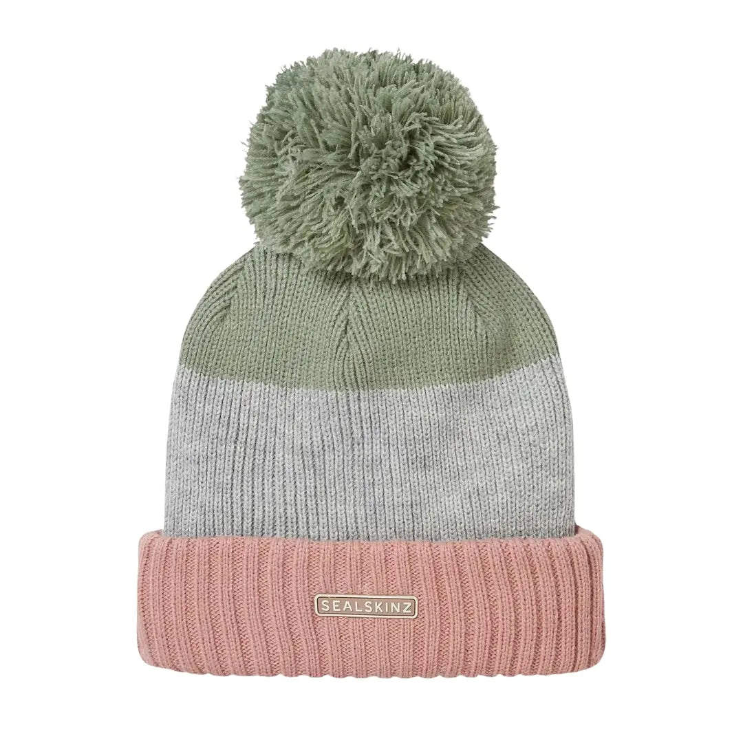 Sealskinz Flitcham Women's Waterproof Fleece Lined Winter Beanie Hat - Warm & Windproof for Skiing, Hiking & Outdoor Activities