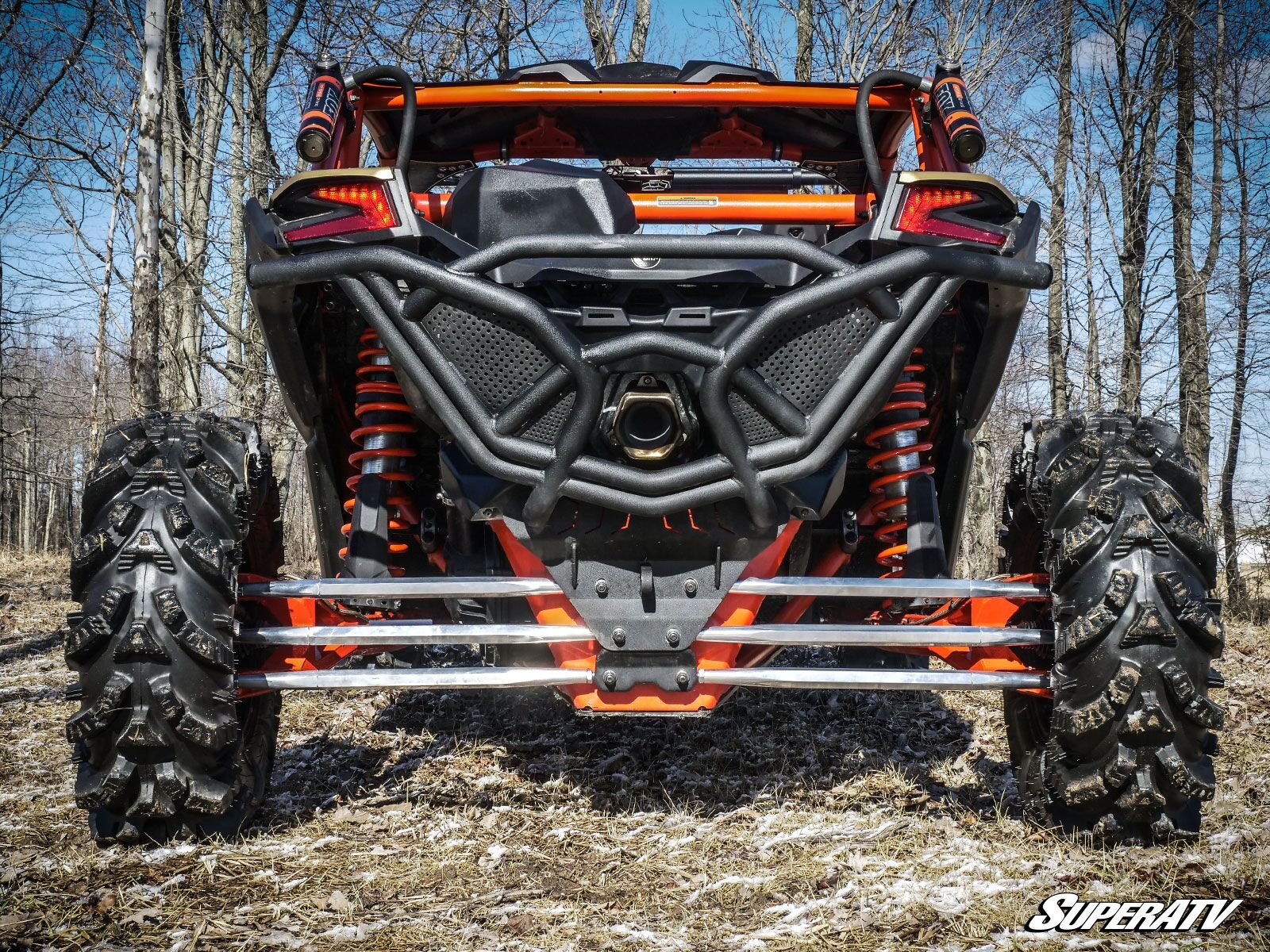 Heavy Duty Aluminum Rear Radius Arms for Can-Am Maverick X3 Turbo/X RC/X MR/X RS/MAX (2017+) - Lower 2 Rods Only - Off-Road Suspension Upgrade for Enhanced Performance & Durability