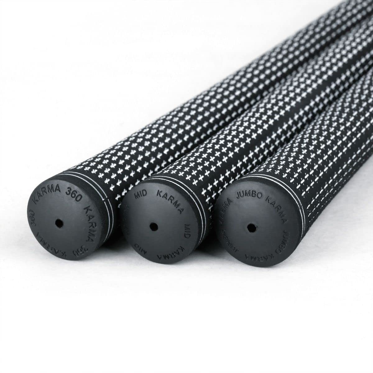 Karma Revolution 360 Golf Grips & Grip Kits - No Alignment Needed, Easy to Install for Adjustable Golf Clubs (Single/9/13/25 Packs) - Perfect for Club Regripping, Driving Range Practice & Home Golf Training