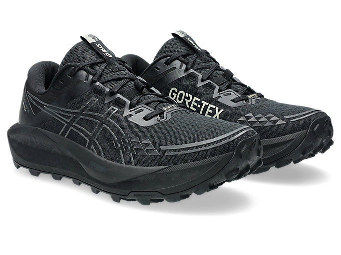 ASICS Gel-Trabuco 13 GTX Trail Running Shoes for Men (D Width) - Black/Graphite Grey - Waterproof Hiking & Outdoor Adventure Footwear