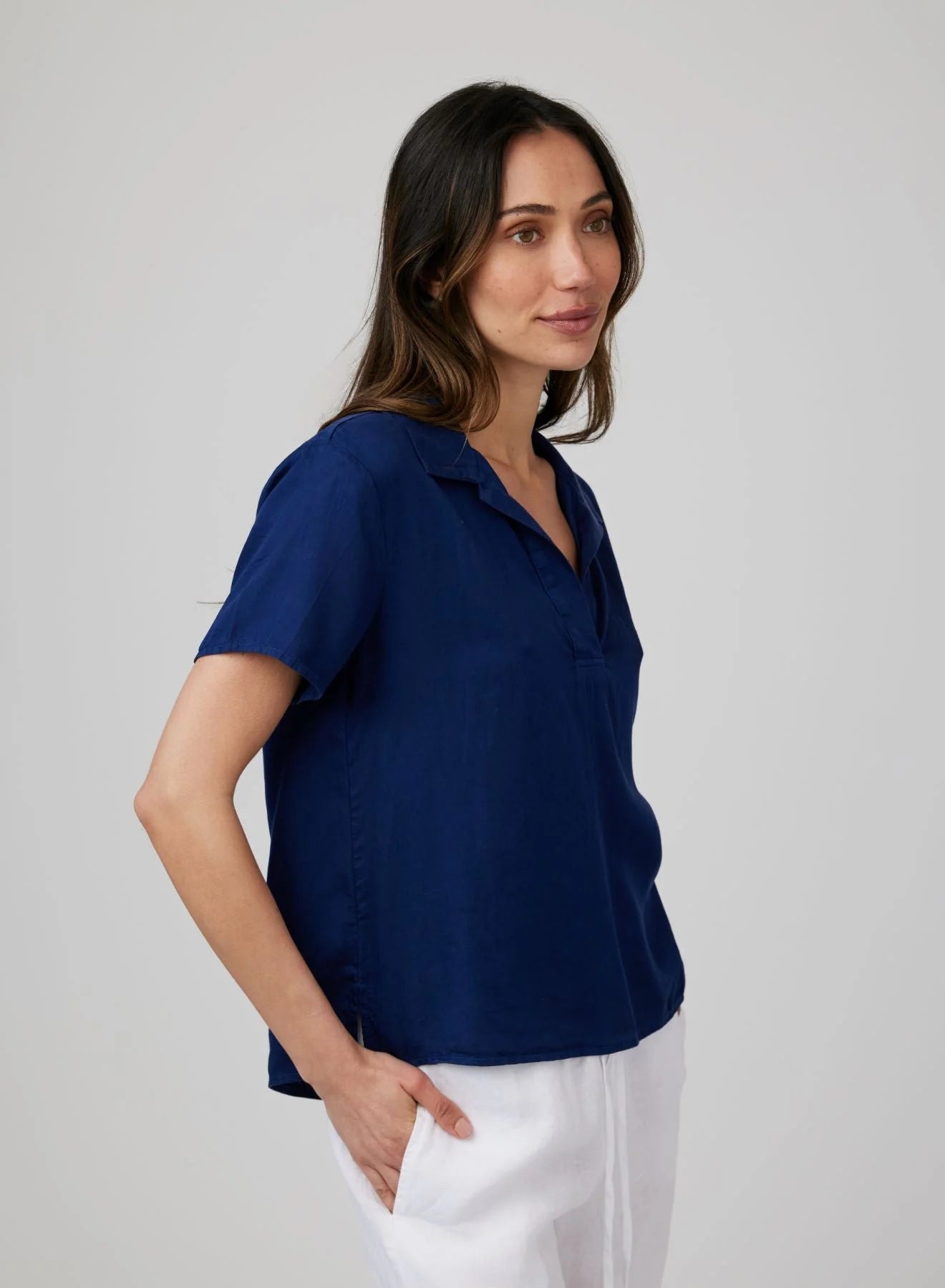 Men's Short Sleeve Pullover Shirt - Comfortable Casual Button Up Top for Summer | Perfect for Outdoor Activities, Work & Travel