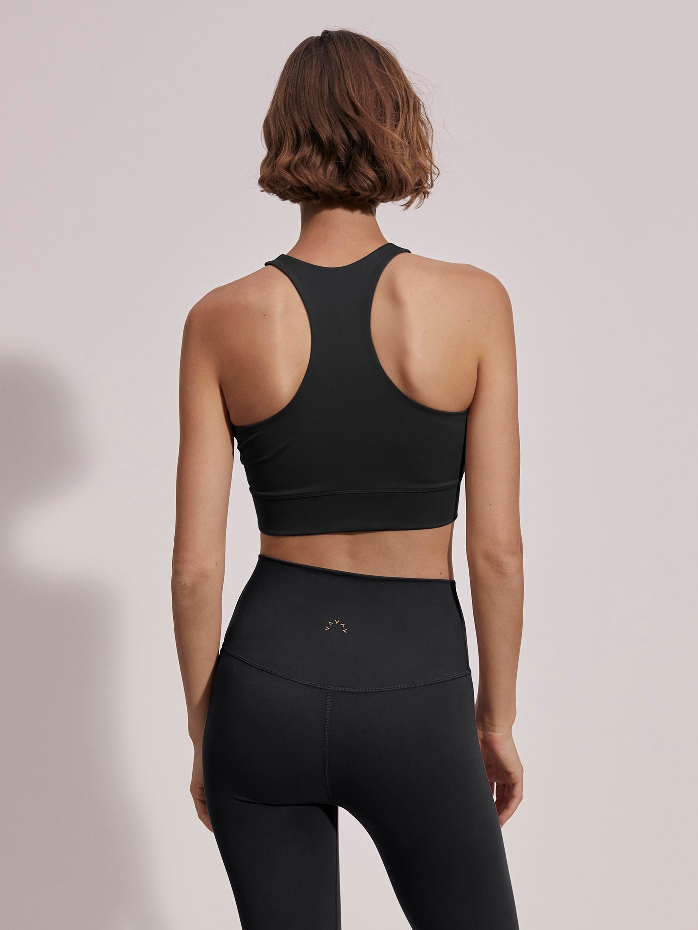 Varley Freesoft Bea Bra - Wireless Comfort Sports Bra for Women, Black - Perfect for Yoga, Running & Gym Workouts