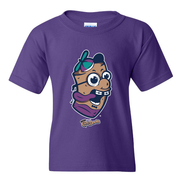 Youth Cork Dorks Big Dork Purple T-Shirt - Fun Graphic Tee for Kids & Teens - Perfect for School, Parties & Casual Wear