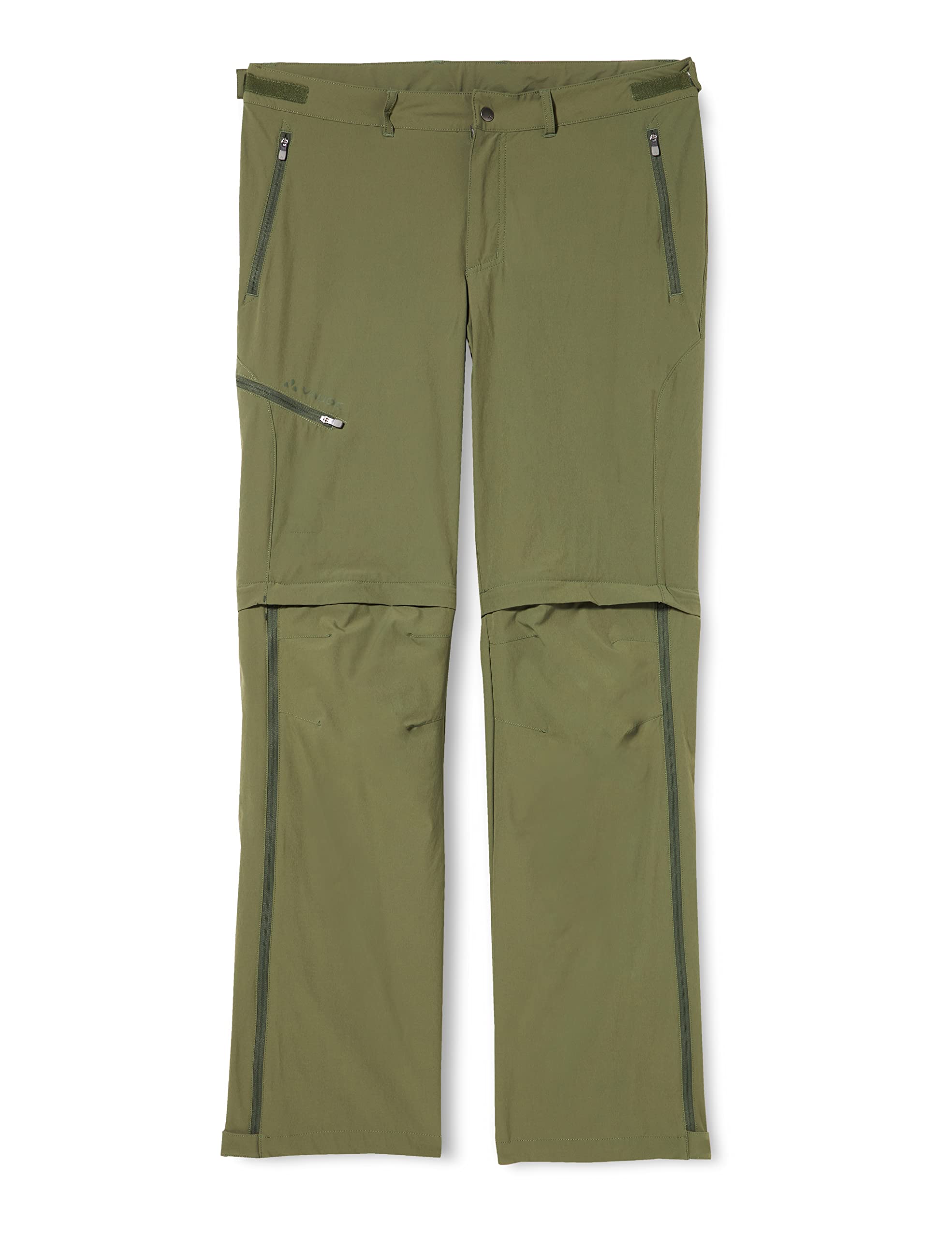 Vaude Men’s T-Zip II Farley Stretch Hiking Pants - Durable Outdoor Trousers for Trekking & Camping (Brown) - Perfect for Mountain Climbing & Adventure Travel