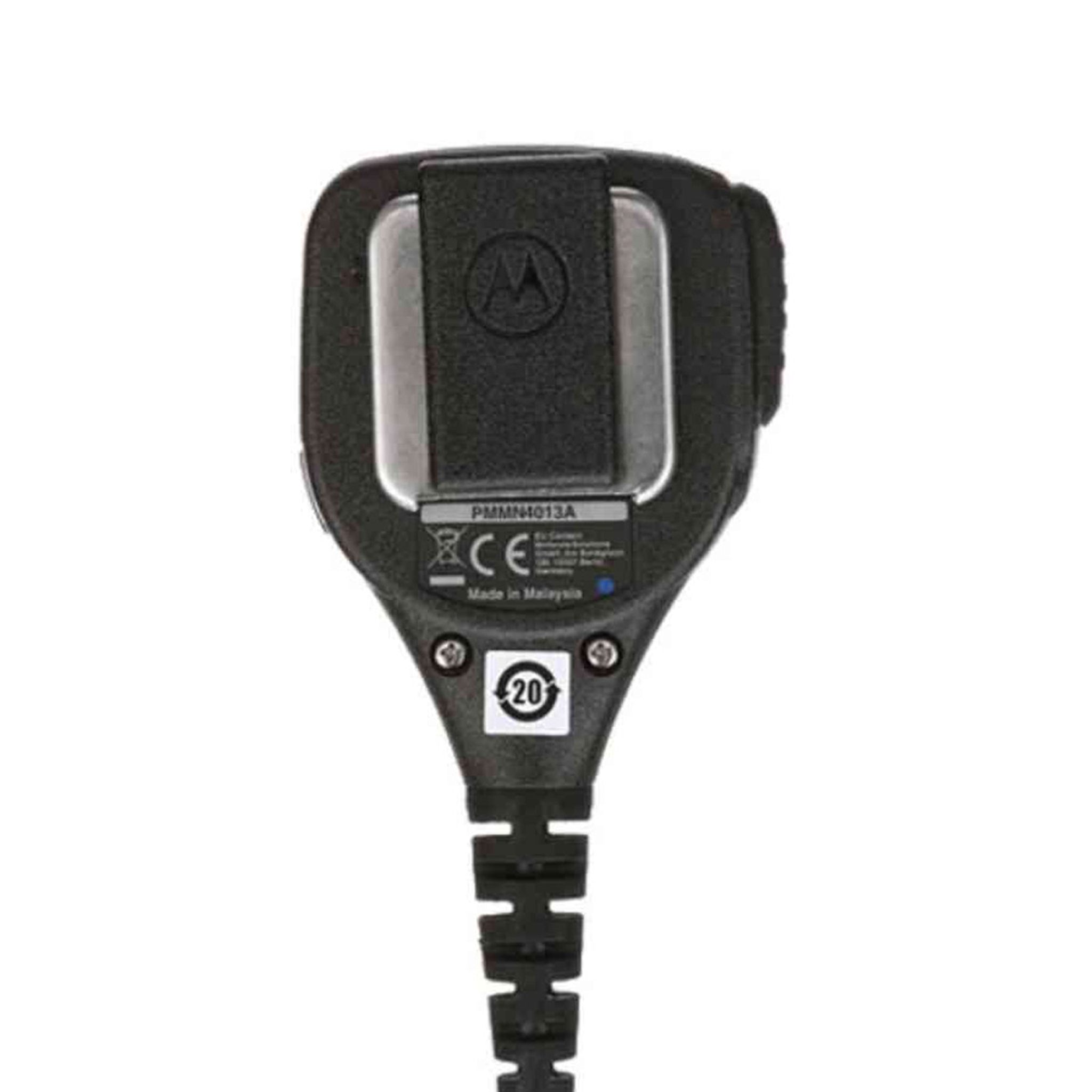 Motorola PMMN4013A Remote Speaker Microphone for Two-Way Radios - Clear Communication for Security, Construction & Outdoor Adventures