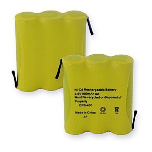 1X3Aa Rechargeable Battery with Tabs - 900mAh Ncad High Capacity for Cordless Phones, Toys, and Remote Controls