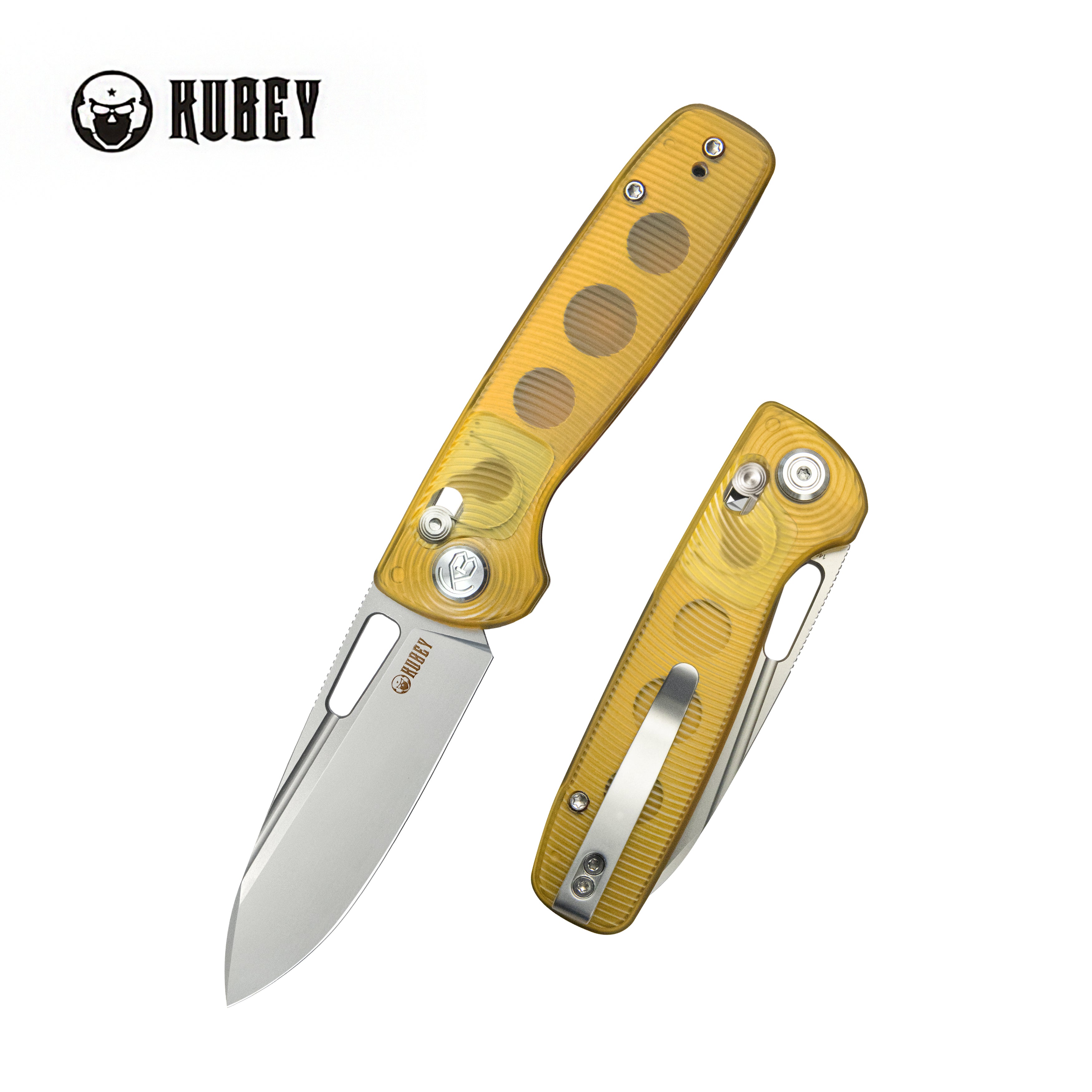 Bluff Axis Lock EDC Folding Knife - Ultem Handle, 3.19
