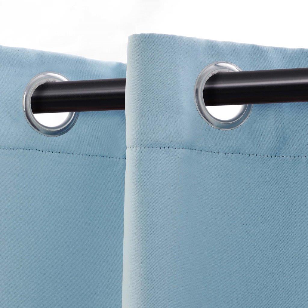 Blackout Curtains with Grommet Top - Solid Classic Modern Window Treatment for Bedroom & Living Room - Noise Reducing & Energy Saving