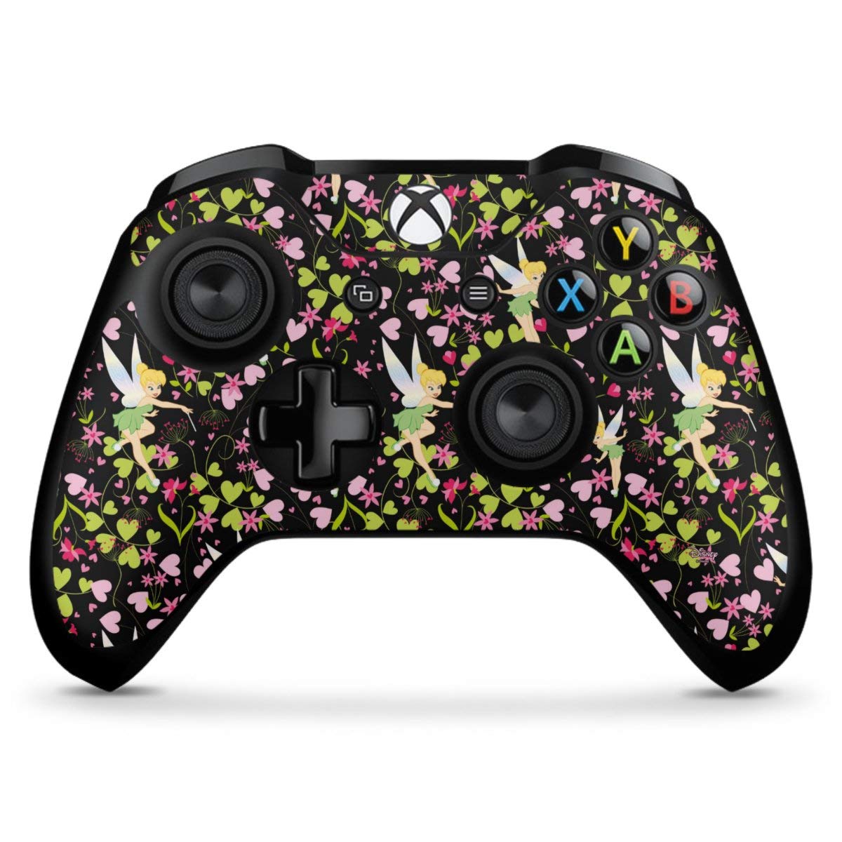 Official Disney Licensed Tinkerbell Skin Sticker for Microsoft Xbox One X Controller - Protective Cover with Custom Design for Gaming Enthusiasts - Perfect for Gaming, Collecting, and Personalizing Your Console Accessories