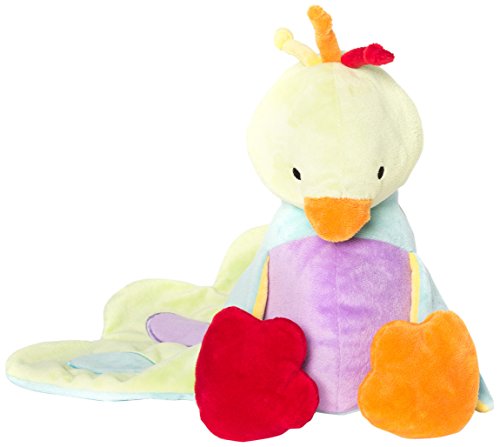 North American Bear Plush Toy - Cute Peacock Design, Small Stuffed Animal for Kids | Perfect Gift for Birthdays, Nursery Decor & Cuddling