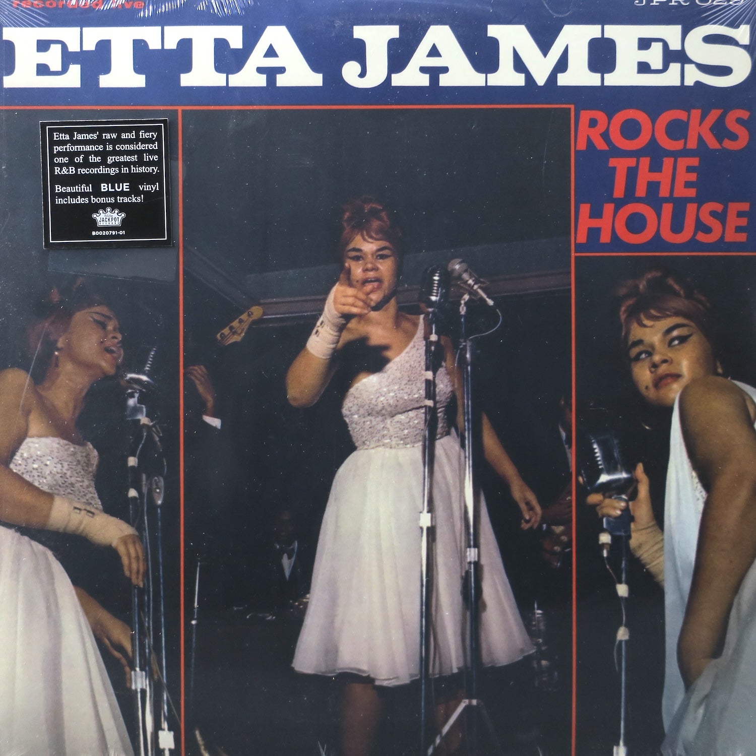 ETTA JAMES 'Rocks The House' 180g Vinyl LP Record - Premium Audiophile Quality for Home Listening & Music Collectors