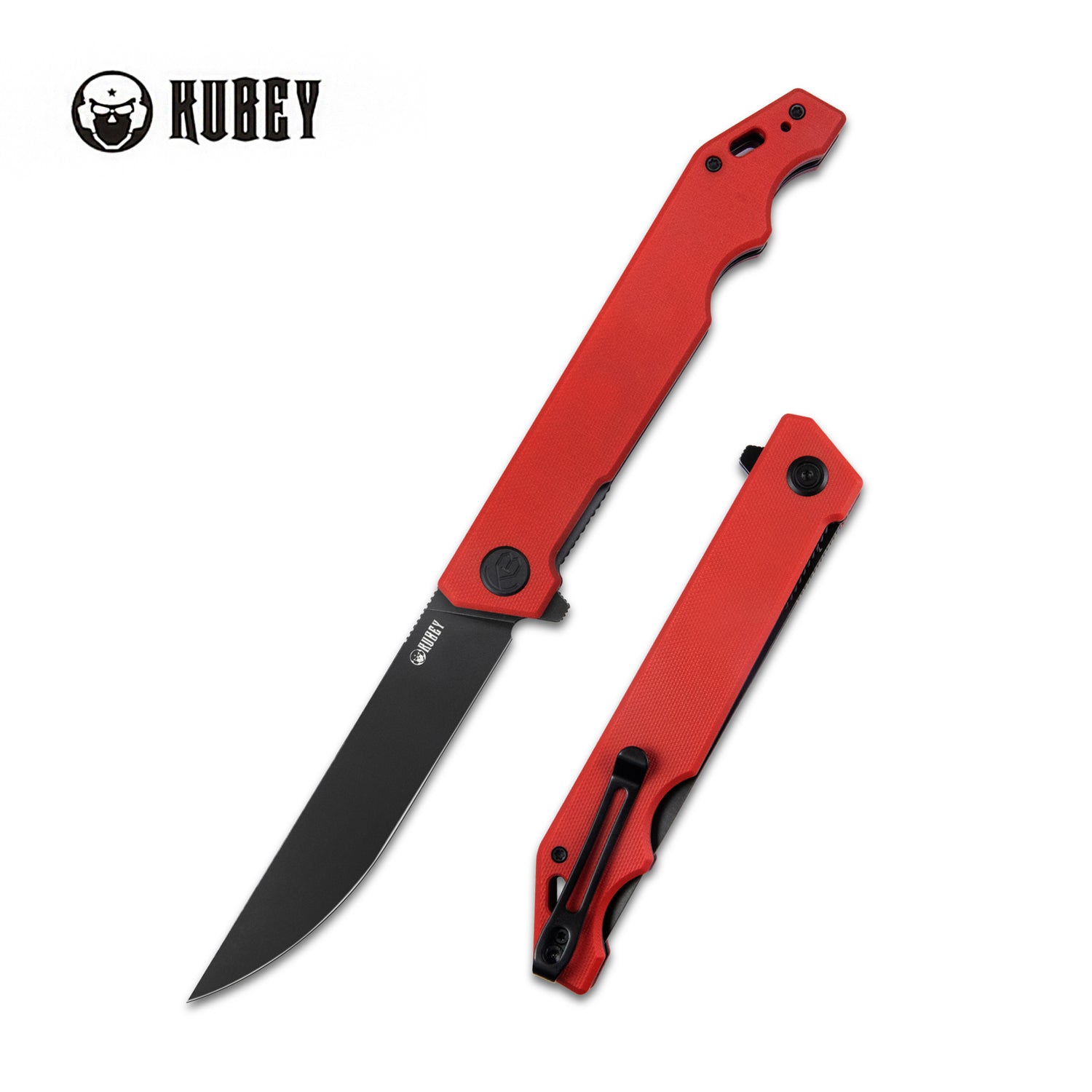 Kubey Pylades Liner Lock Flipper Folding Pocket Knife - 4.65