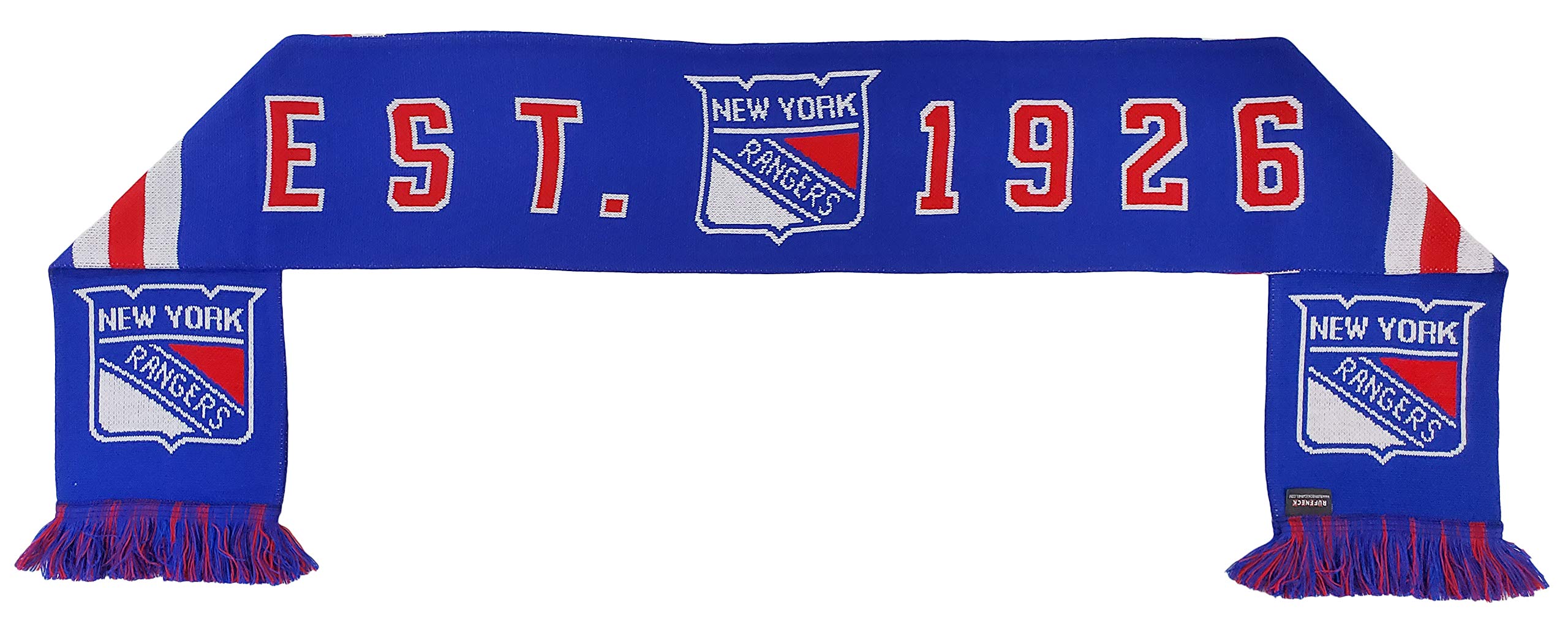 RUFFNECK NHL Home Jersey Scarf - Officially Licensed Team Scarf for Men & Women - Perfect for Hockey Games, Tailgating, and Winter Fashion