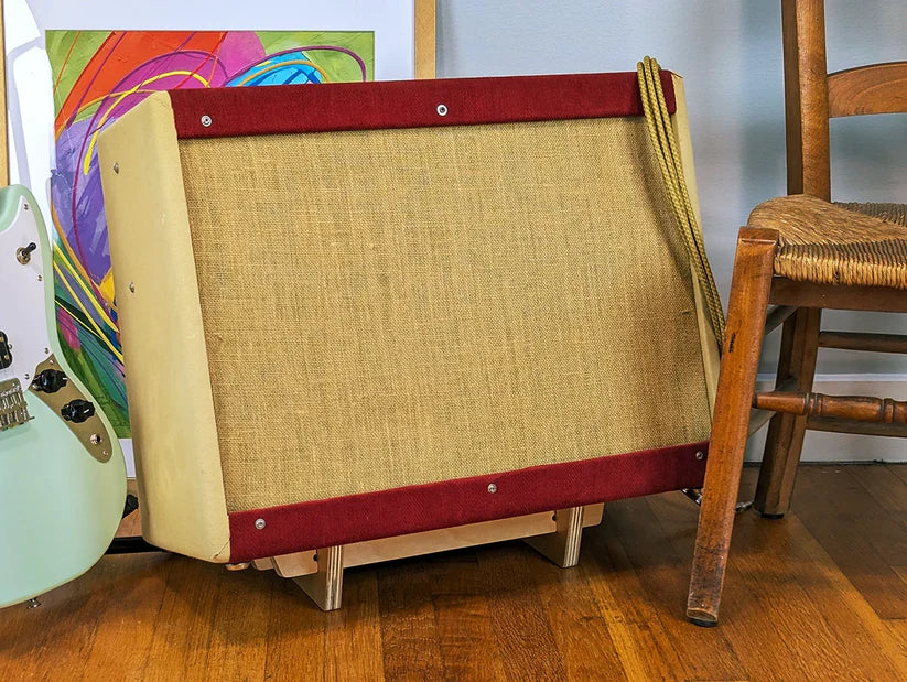 Little Buddy Amp Stand for Guitar - Handcrafted in USA | Portable & Adjustable Guitar Amplifier Stand for Musicians & Performers | Perfect for Home Studios, Live Gigs & Practice Sessions