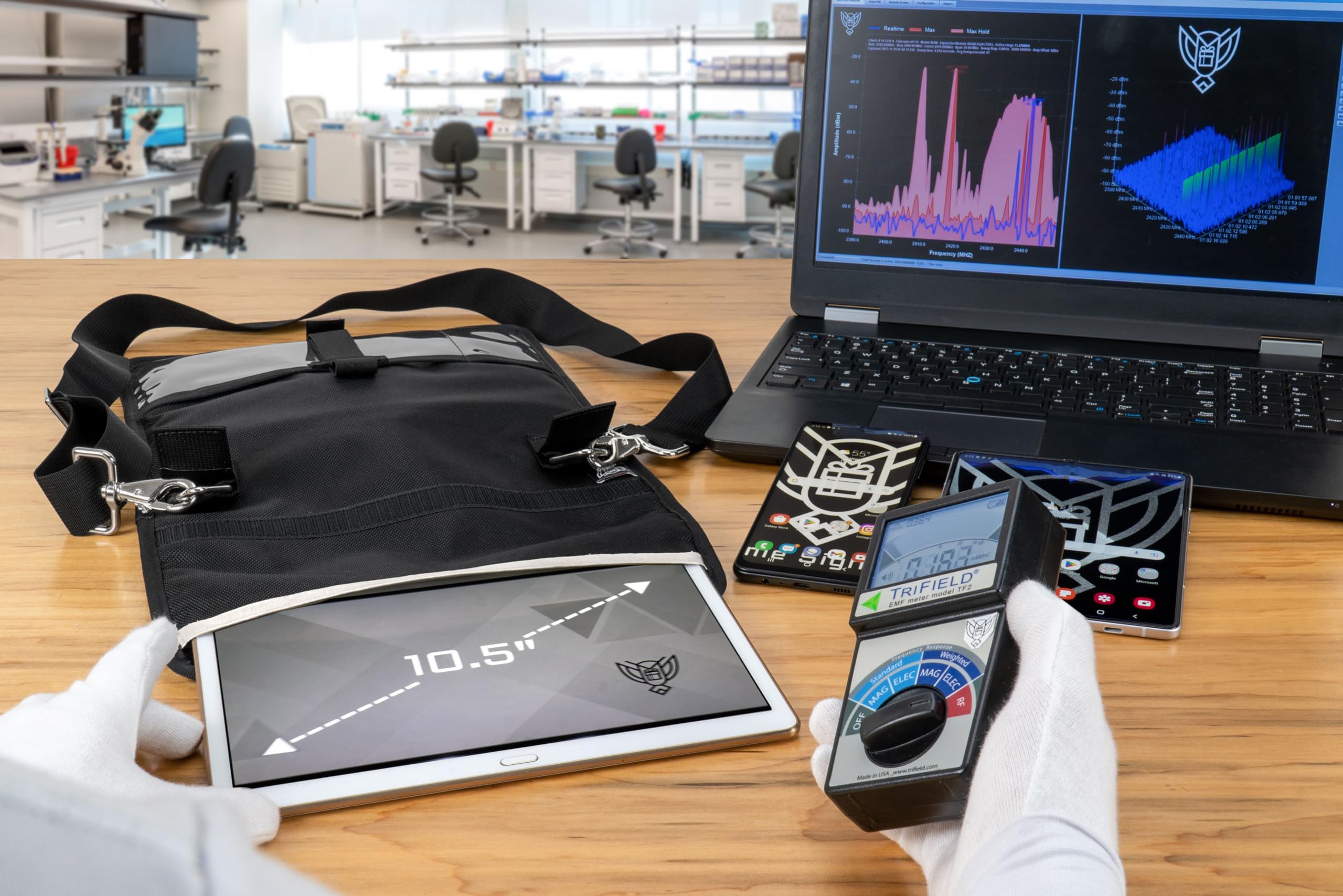 Xecutive Faraday Bag for Laptops & Large Electronics (23