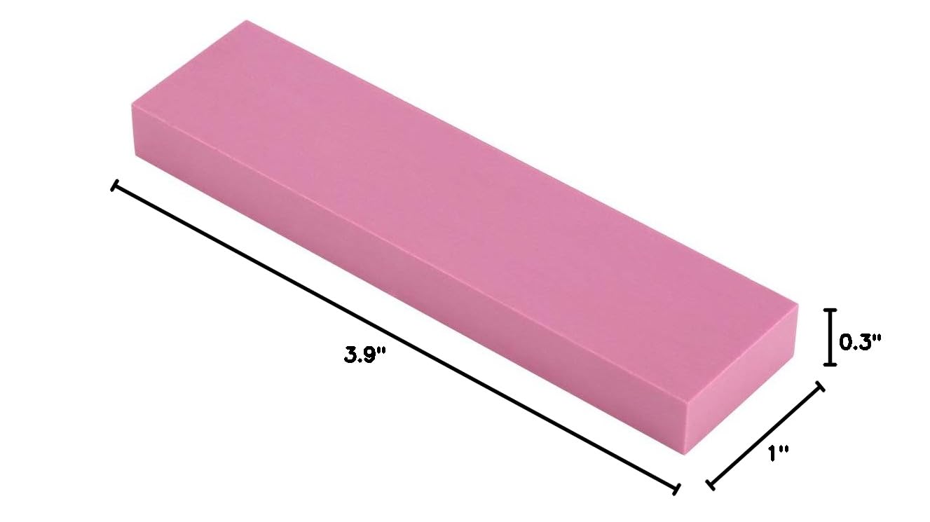 Premium Ruby Grit #3000 Whetstone - Professional Knife Sharpener for Kitchen Knives, Chef Tools & Home Utensils | Ideal for Restaurant Chefs, Home Cooks & DIY Enthusiasts