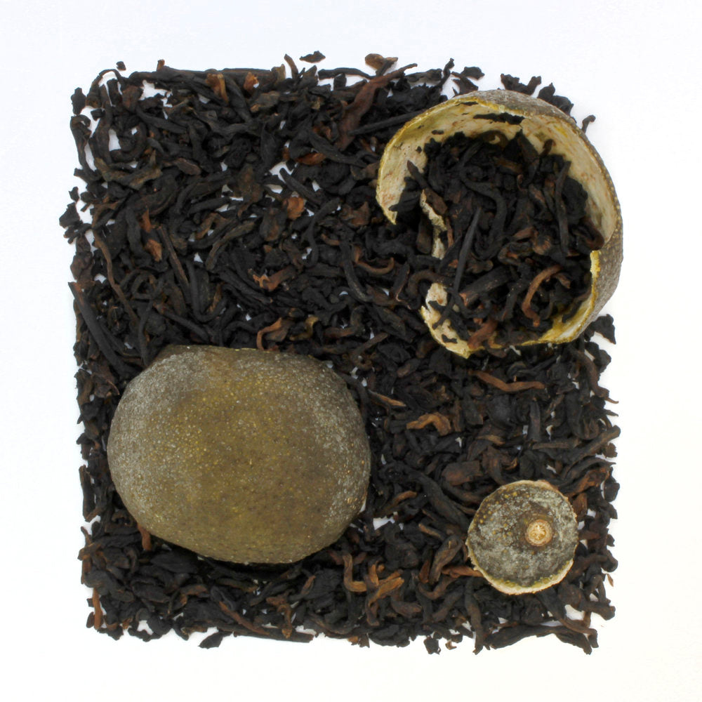 Premium Organic Green Tangerine Pu-erh Tea - Loose Leaf Chinese Aged Citrus Tea for Weight Loss & Digestion | Perfect for Afternoon Tea, Gift Giving & Relaxation