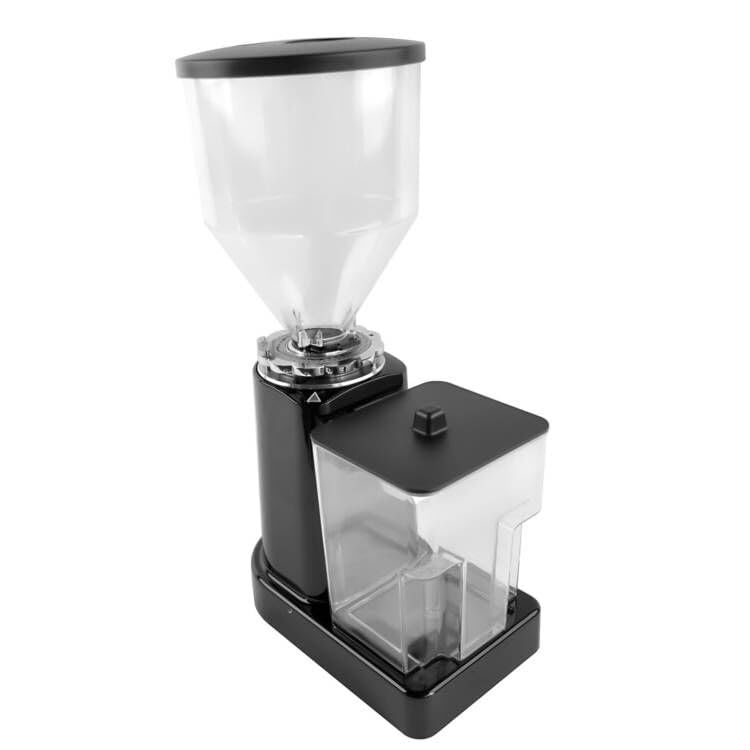 Premium Electric Coffee Bean Grinder - 35oz Large Capacity Flat Burr Grinder with 19 Adjustable Settings for Espresso, French Press & Drip Coffee - Perfect for Home & Commercial Use (Black)