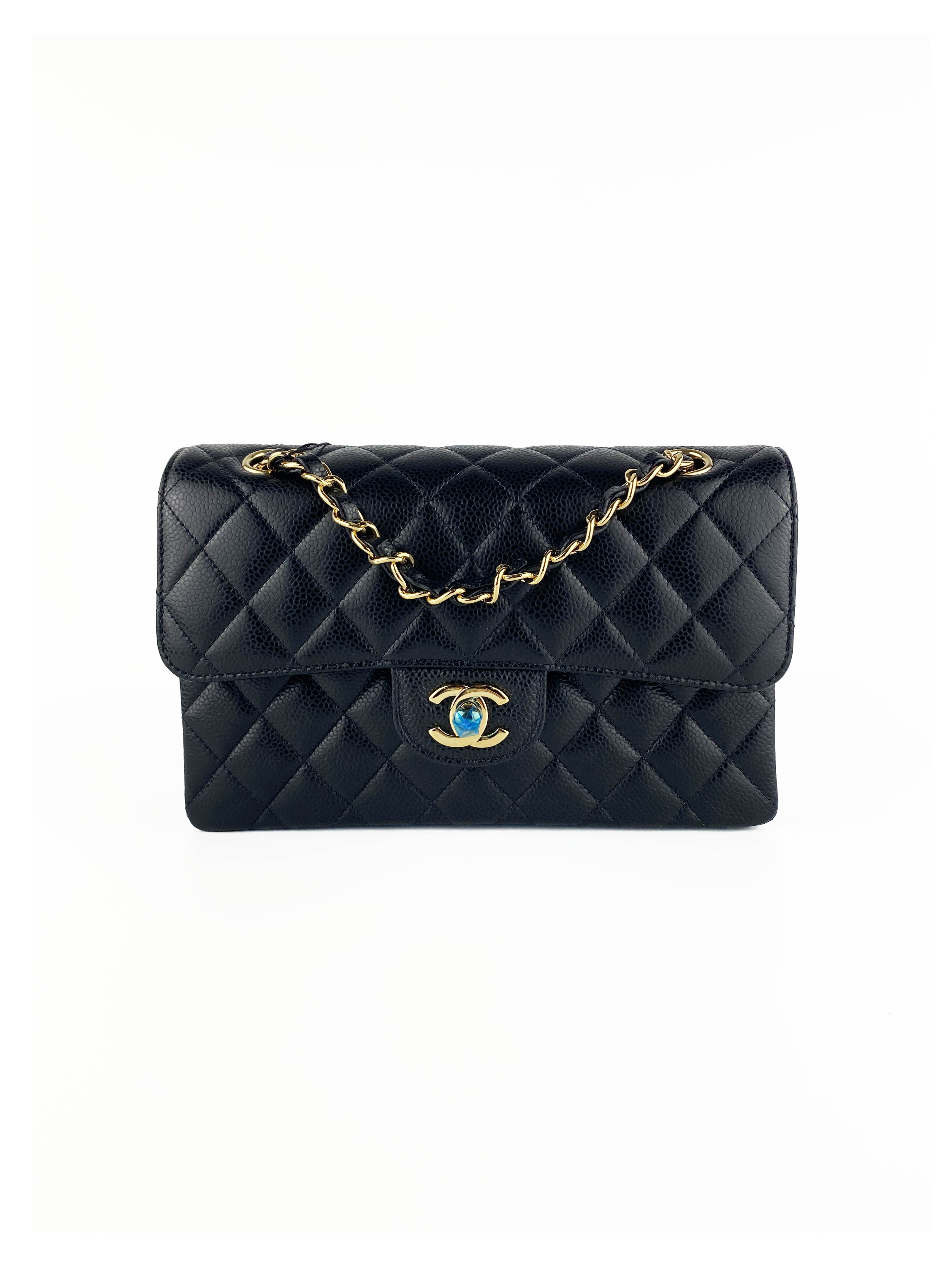 Chanel Black Small Classic Flap Bag - Timeless Luxury Handbag for Women | Perfect for Evening Events, Date Nights & Special Occasions