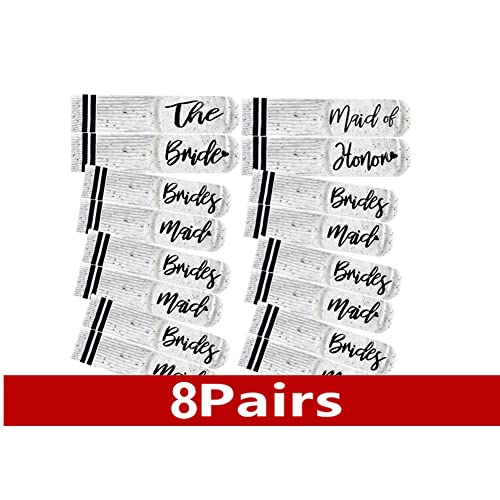 Y:beige-1 Bride/1 Maid of Honor/6 Bridesmaid