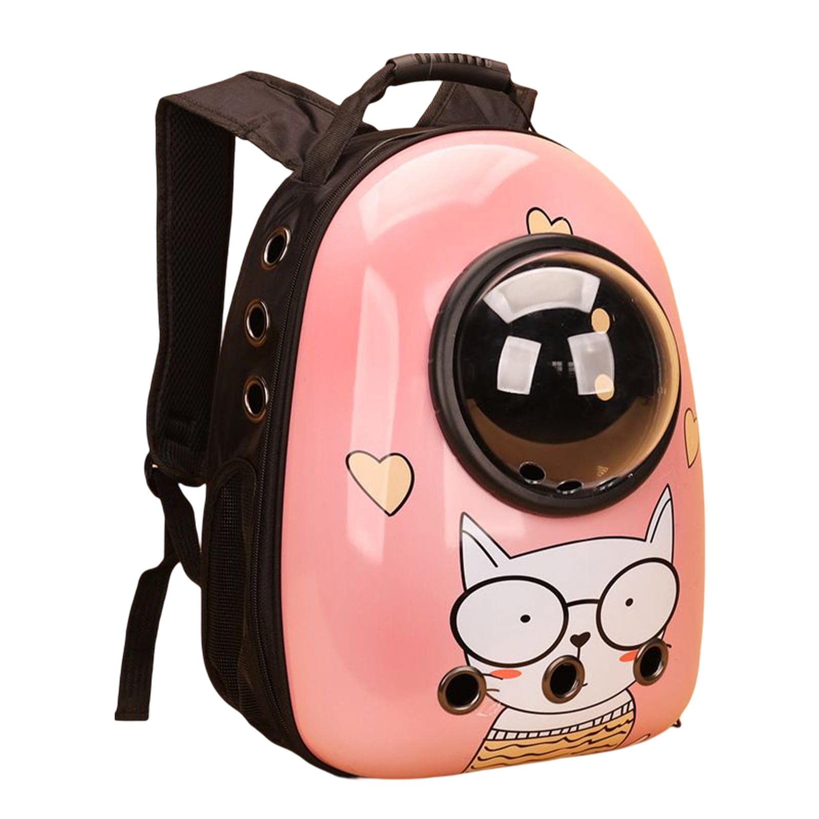 Enakshi Cat Carrier Backpack - Space Capsule Bubble Pet Travel Bag for Small Cats & Kittens | Durable & Comfortable Pet Carrier for Outdoor Adventures, Vet Visits & Air Travel | Perfect for Dogs & Cats | Pet Supplies & Accessories