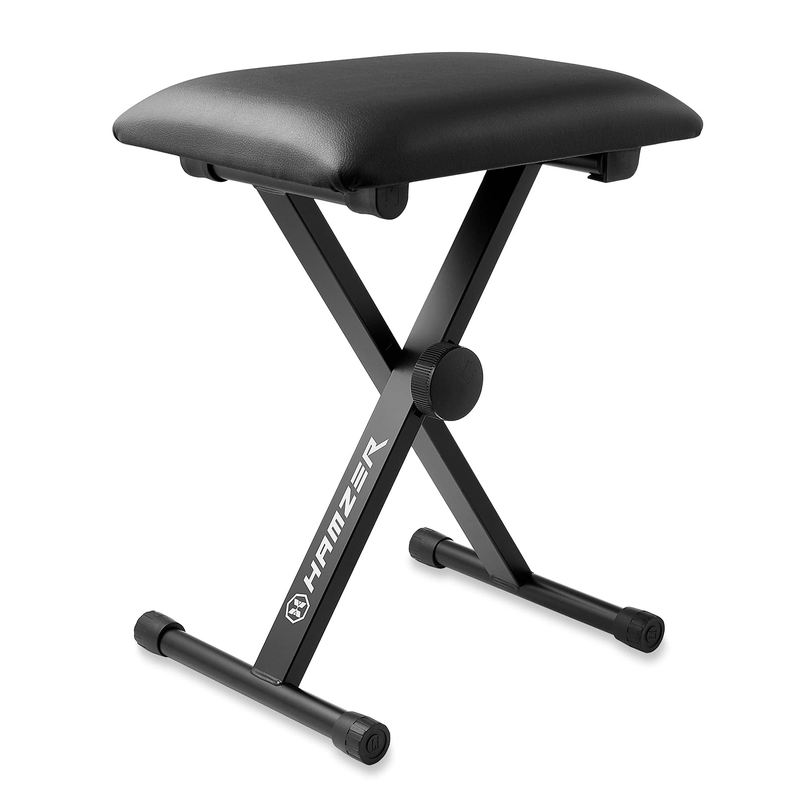 Hamzer 61-Key Portable Electronic Keyboard Piano with Stand, Stool, Headphones & Microphone - Ideal for Beginners, Home Practice & Music Lessons - Complete Digital Piano Starter Kit