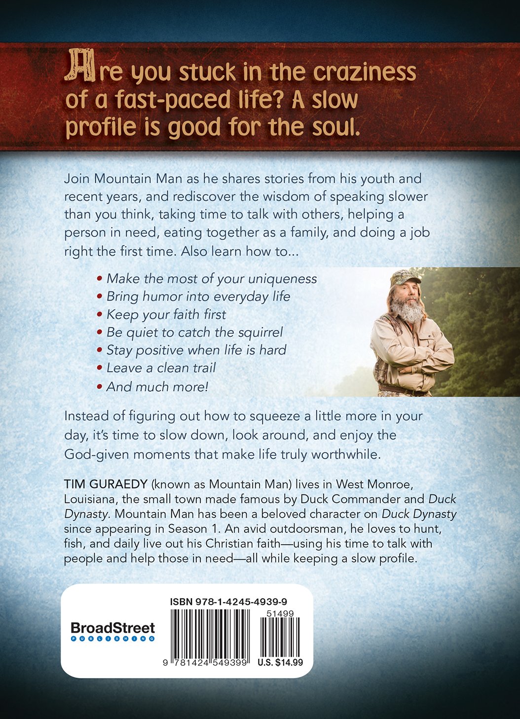 Mountain Man: Keeping a Slow Profile - Perfect for Outdoor Adventures, Camping, and Wilderness Survival