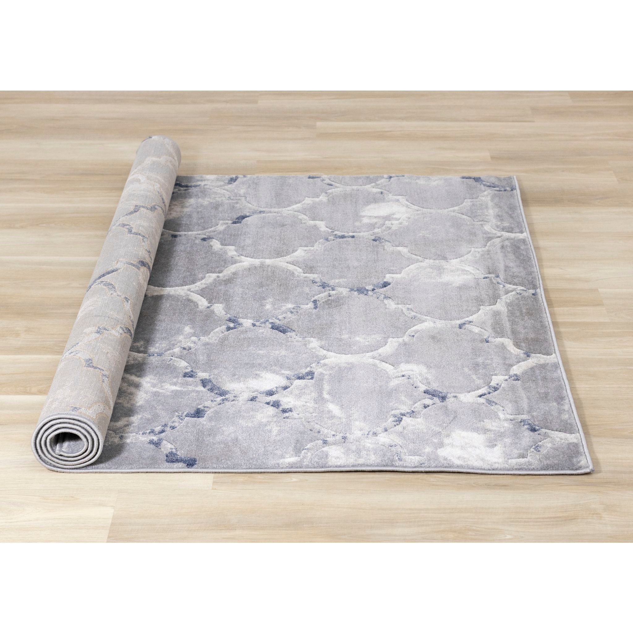 Alida 8'x10' Area Rug - Soft Modern Living Room Rug for Home Decor, Bedroom, Office | Non-Slip Comfortable Floor Carpet