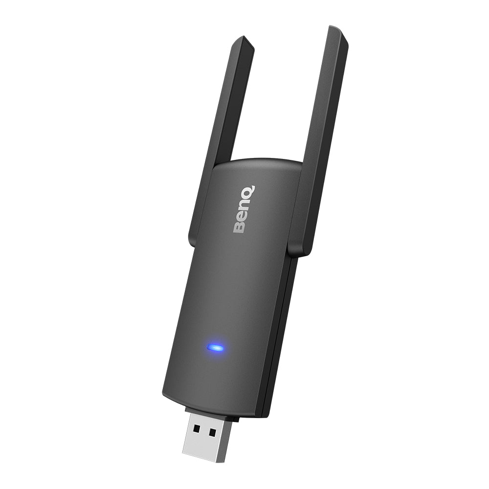 BenQ TDY31 Dual Band WiFi Adapter - 802.11ac USB 3.0 Wireless Dongle for Desktop, Laptop & Smartphone - 2.4GHz/5GHz with 15m Range - Perfect for Home Office, Gaming & Streaming on BenQ Displays