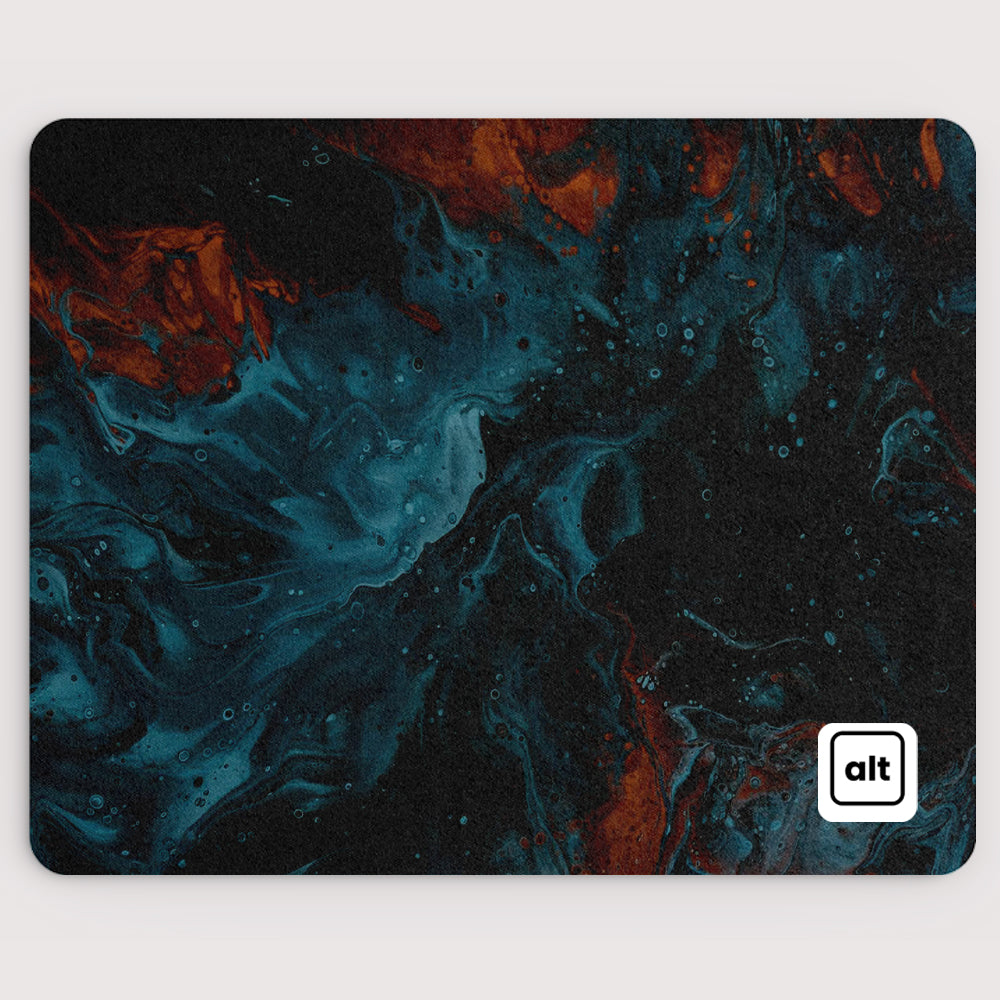 Premium Non-Slip Acrylic Paint Mouse Pad - Large Gaming Mousepad with Smooth Surface for PC, Laptop, Office & Home Use - Perfect for Artists, Gamers & Professionals