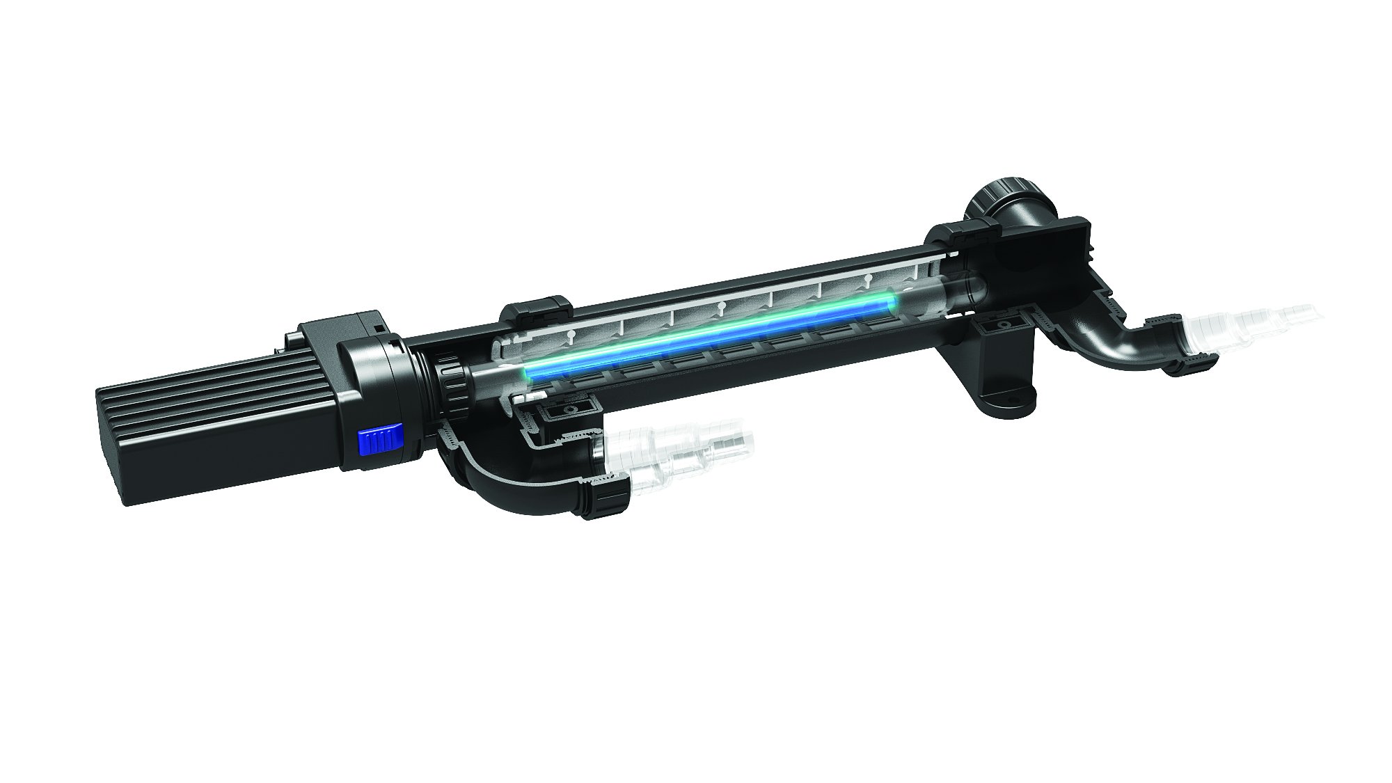 Aquascape UltraKlear 1000 UV Pond Clarifier and Sterilizer – 14W High-Output UV Light for Green Water Algae Elimination (Model 95036) – Perfect for Koi Ponds, Water Gardens & Outdoor Fountains