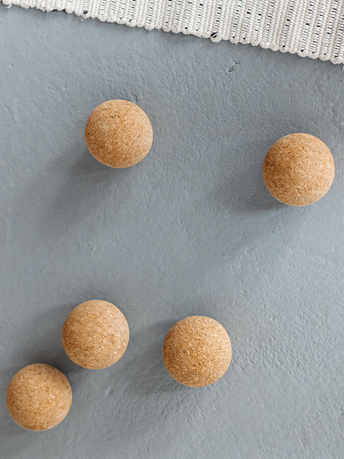Premium Yoga & Massage Ball Set of 3 - 4cm & 6cm Cork Therapy Balls for Deep Tissue Relief, Myofascial Release, Trigger Point Therapy - Perfect for Yoga, Pilates, Gym Recovery & Home Use