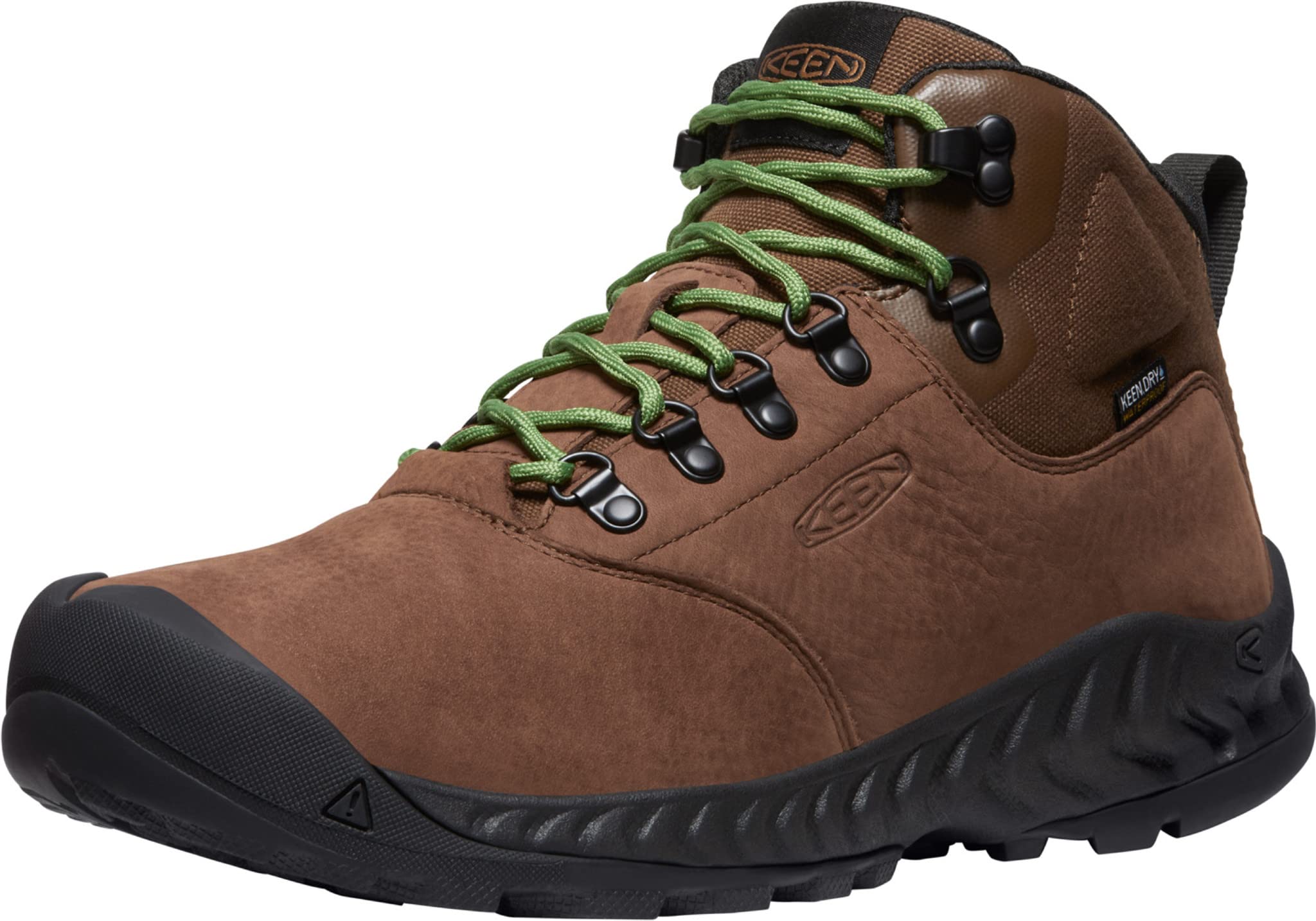 KEEN Men's Nxis Explore Mid Height Waterproof Hiking Boots - Lightweight & Fast Drying for Backpacking, Trekking & Outdoor Adventures