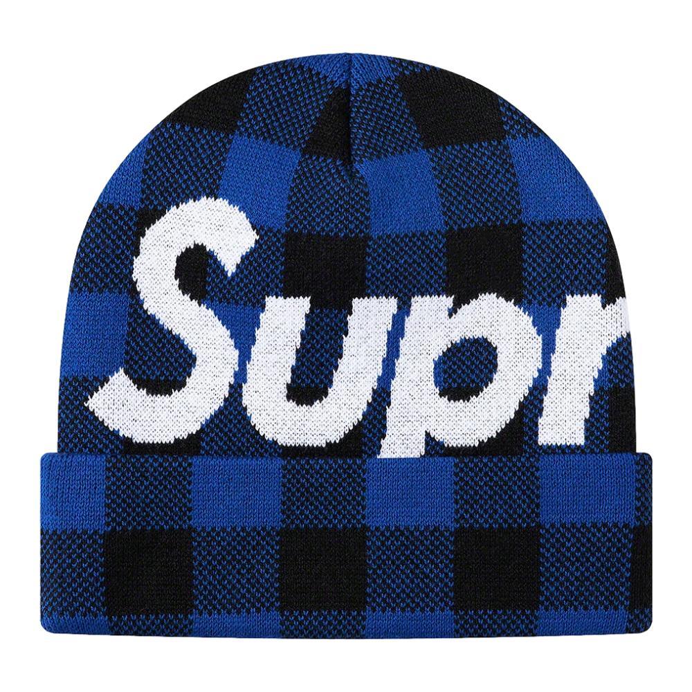 Supreme Big Logo Beanie - Winter Skull Cap for Men & Women - Soft Warm Knit Hat for Cold Weather - Streetwear Fashion Accessory - Perfect for Skiing, Snowboarding & Outdoor Activities